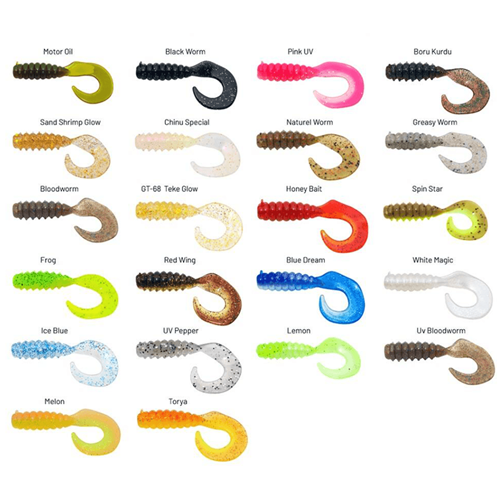 Hanfish Gurt 70mm LRF Silikon Yem