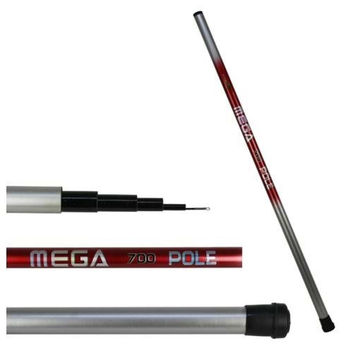 EUROFISH Mega Pole Halkasız Kamış 700 cm