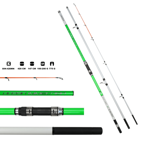Sunset Ocean Immersion Hybrid 420 MN Surf Kamışı 100-200 gr