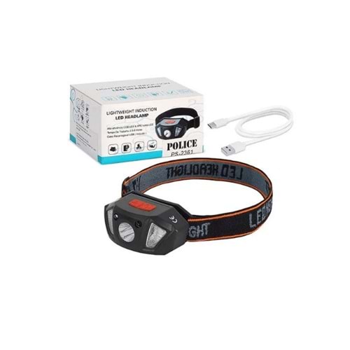 POLICE PS-2361 KAFA LAMBASI SENSÖRLÜ