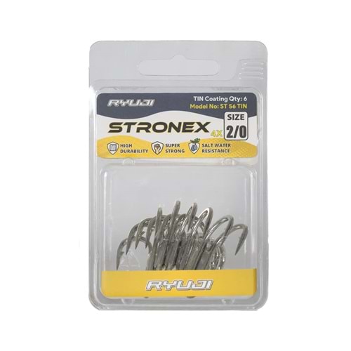 Ryuji Stronex St56 Tın Üçlü İğne (6Pcs)