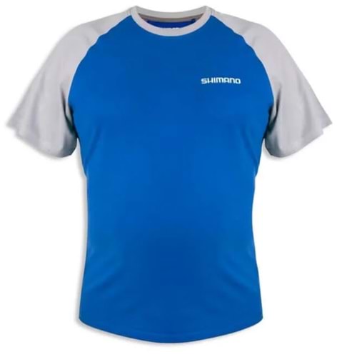 SHIMANO Short Sleeve T-Shirt Blue