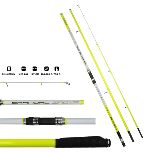 Sunset Skandal Inova Hybrid 420 MN Surf Kamışı 100-200 gr