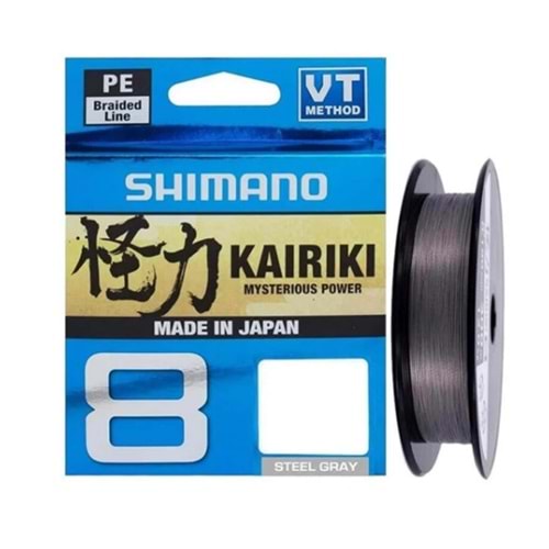 Shimano Kairiki 8 150m Steel Gray Misina