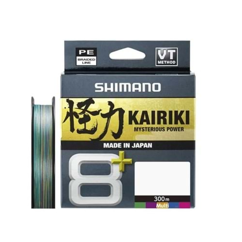 Shimano Kairiki 8+ 300m Multi Color Misina