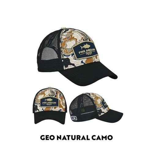 Fujin Pro Angler GEO Natural Camo Balıkçı Şapkası
