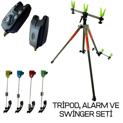 Tripod, Alarm ve Swinger Seti