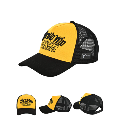 Fujin BTW Trucker Şapka Black Yellow