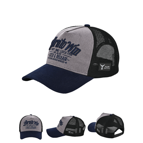 Fujin BTW Trucker Şapka Black Grey Navy