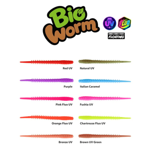 Fujin Bio Worm 6cm Floating Sıvılı Kokulu LRF Silikonu