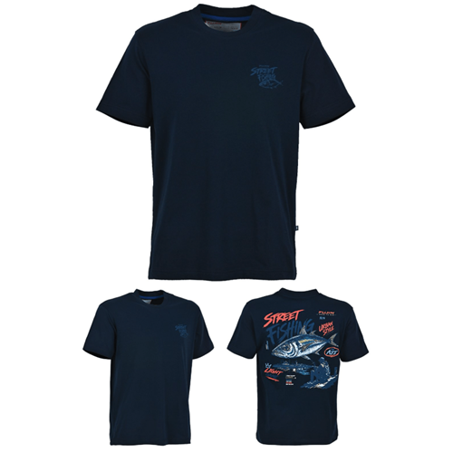 Fujin S26 Street Fishing T-Shirt Dark Navy
