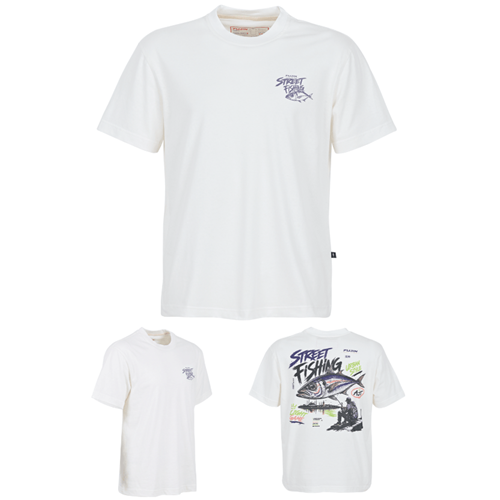Fujin S26 Street Fishing T-Shirt Ecru