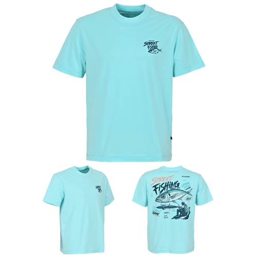 Fujin S26 Street Fishing T-Shirt Turquoise