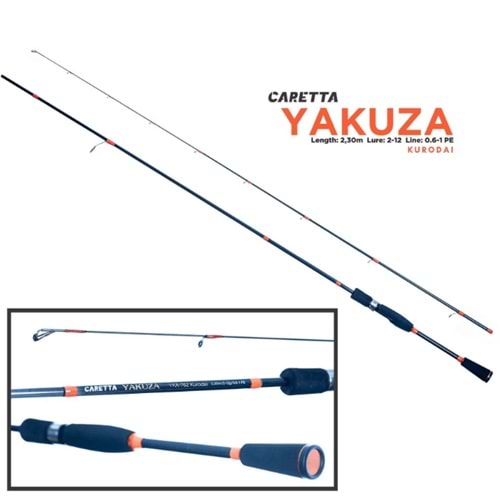 Caretta Yakuza Kurodai 3-18g 2.30m 0.6-1 Pe
