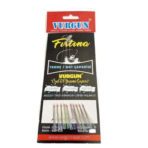 Vurgun Çapari Tekne Bot Çaparisi - Balık Sırtı