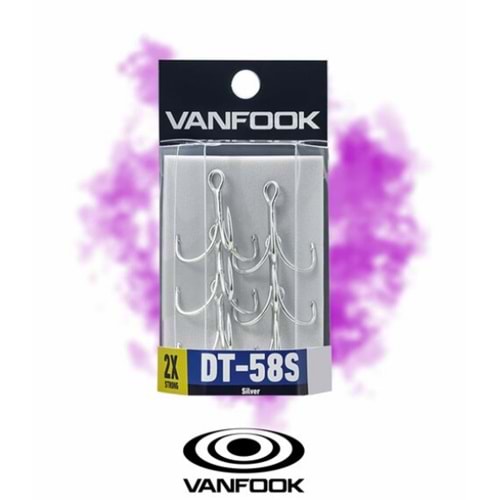 VANFOOK DT-58S TREBLE MH SILVER