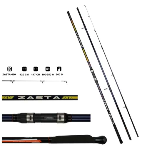 Colmic Zasta 420 Surf Kamışı 100-250 g