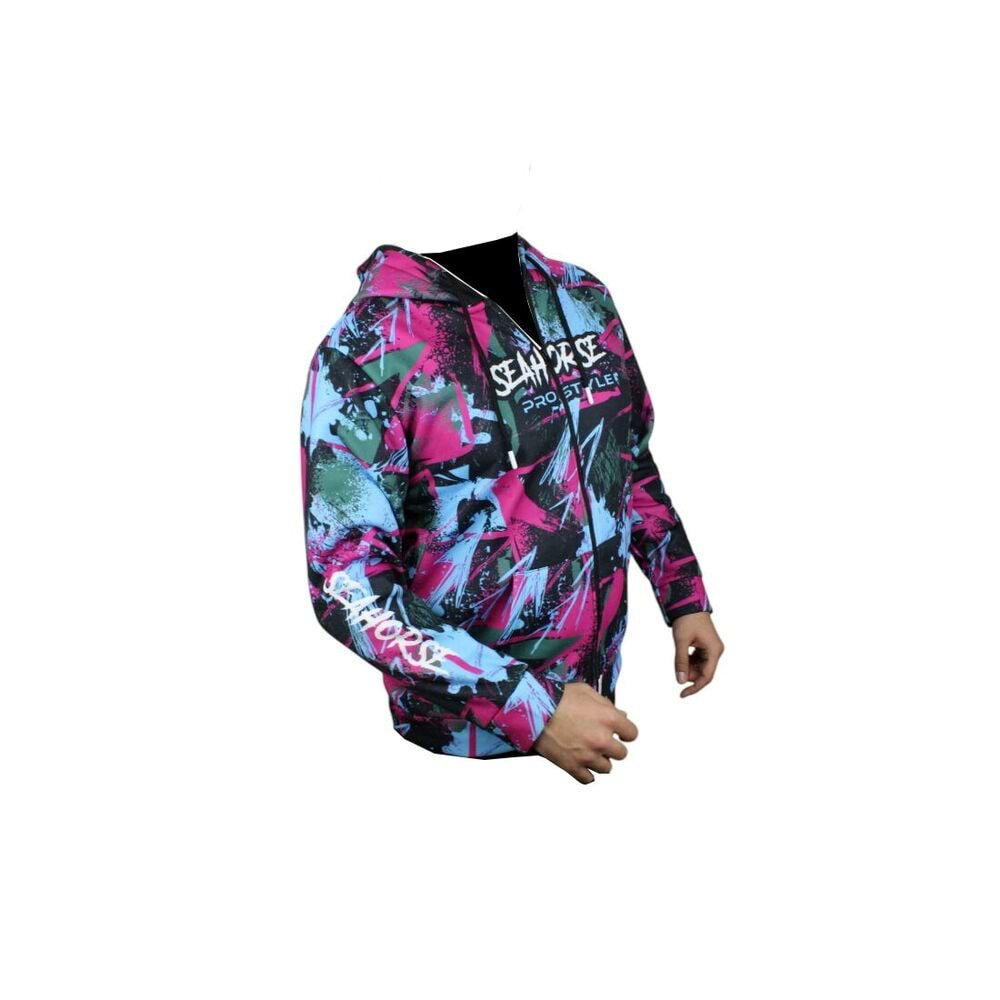 Sea Horse Polar Jacket Candy - L