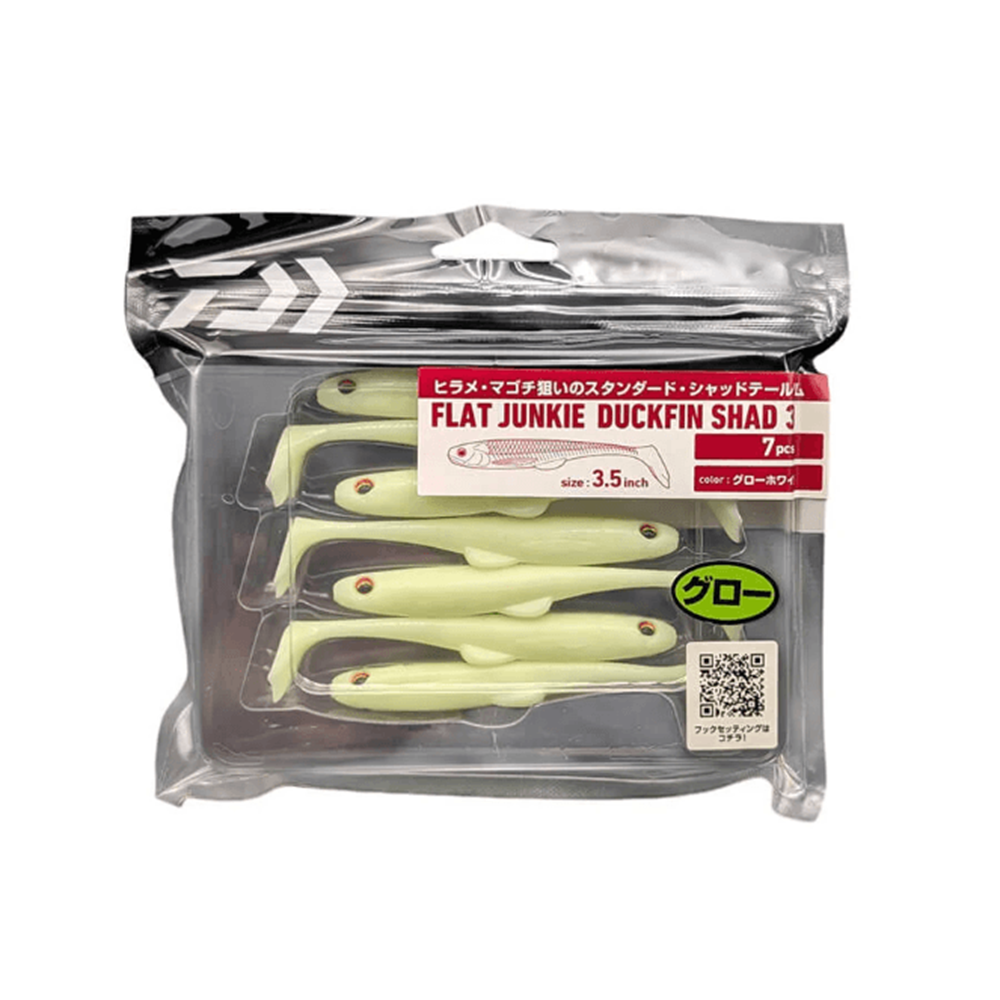 Daiwa FJ Duckfin Shad 3.5 9cm Silikon Yem