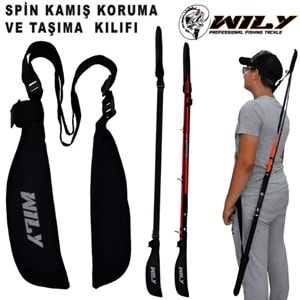 Wily Neopren Spin Kamış Koruma ve Taşıma Kılıfı
