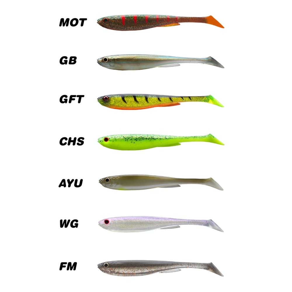 Daiwa Prorex Slim Shady 7.5CM Silikon Yem