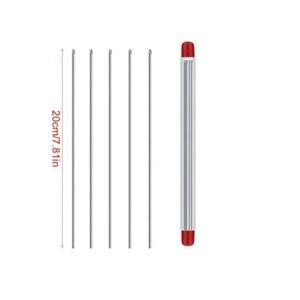 Captain 7657 Yem Şişi 1mm Canlı Yem Takmak İçin 25cm İnox Şiş 5li Paket