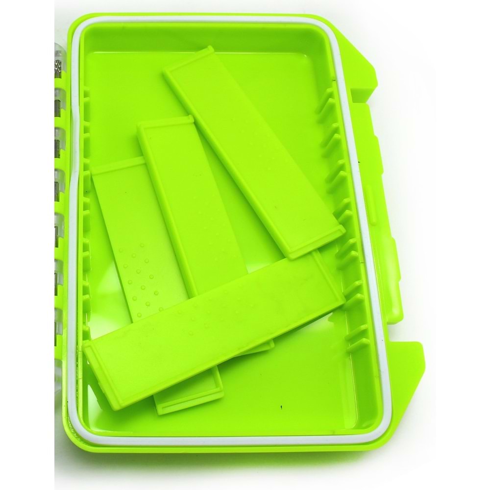 Captain 7240 Profesyonel Contalı Sahte Balık ve Jig Kutusu 15x11x3cm