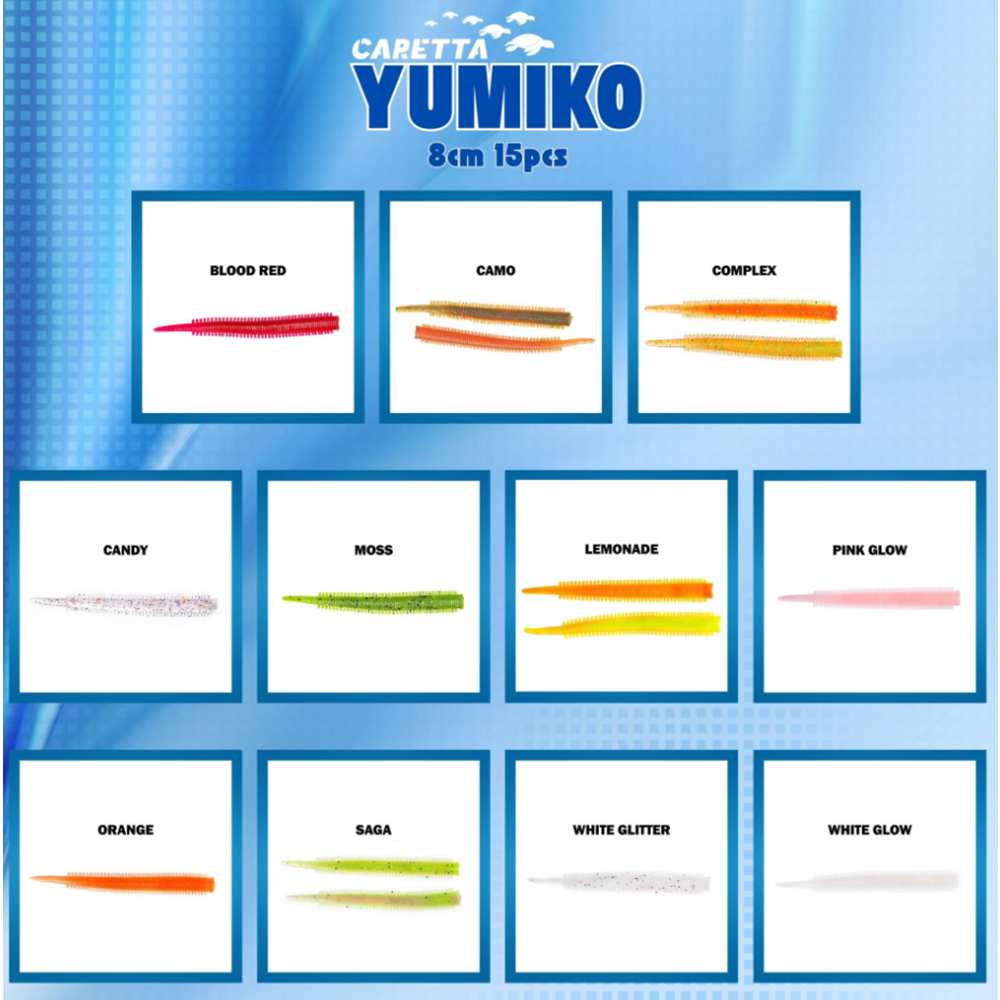 Caretta Yumiko 8cm Silikon Yem