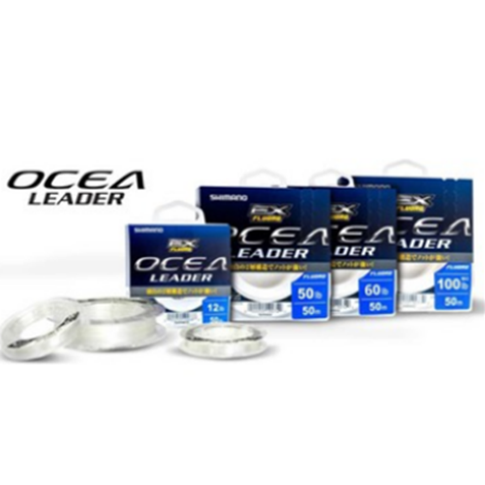 Shimano Ocea Leader EX Fluorocarbon Misina 50mt - 20LB -0.377mm