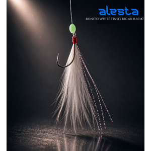 Alesta Bonito White Tinsel Rig X0270 6K Çapari - 0.35MM NO:8