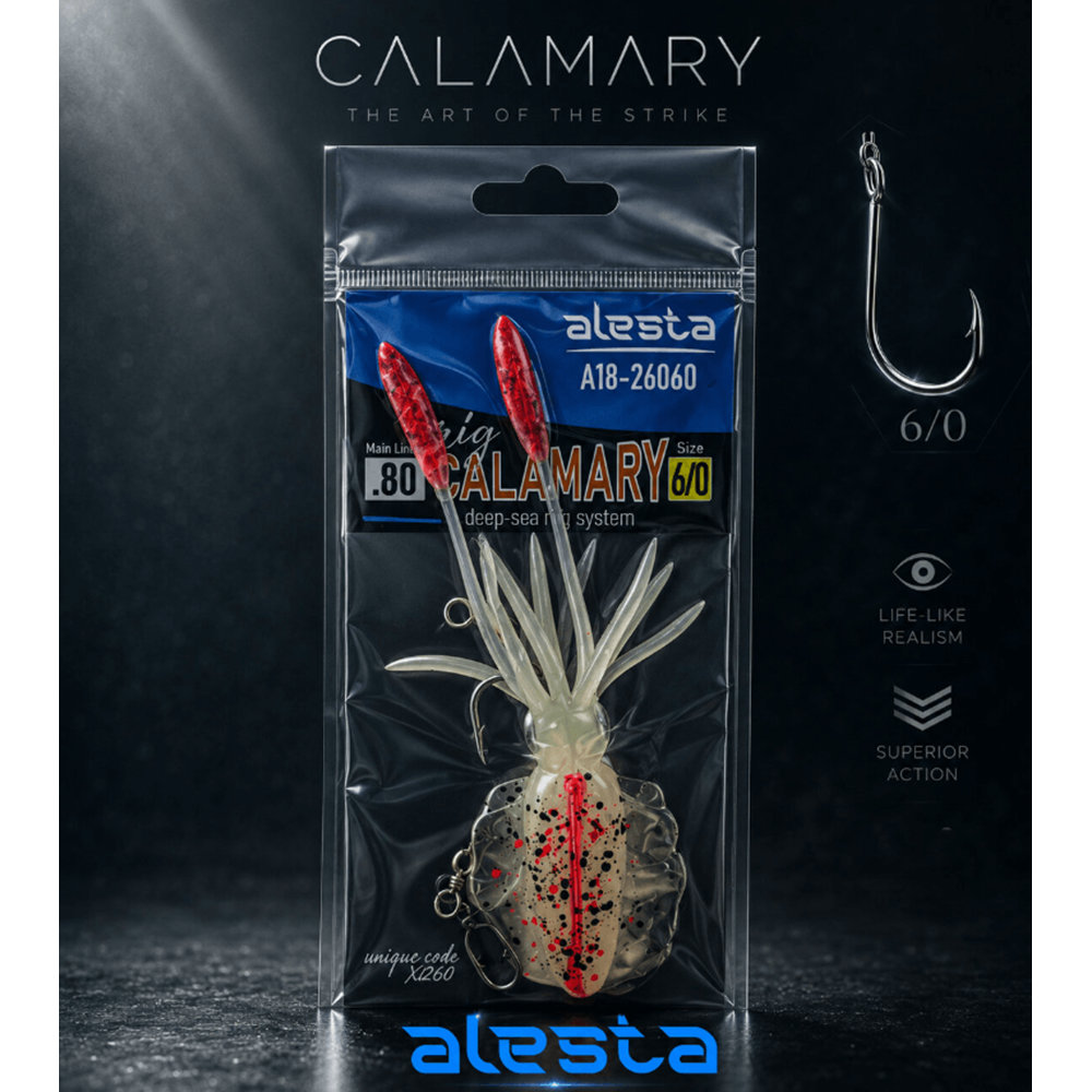 Alesta Calamary Rig X0230 1K - 0.80MM NO:6/0