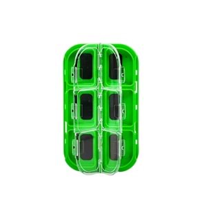 Albastar Elite Manyetik Balıkçılık Aksesuarı Kutusu 6,11 cm x 6,7 cm x 1,2 cm