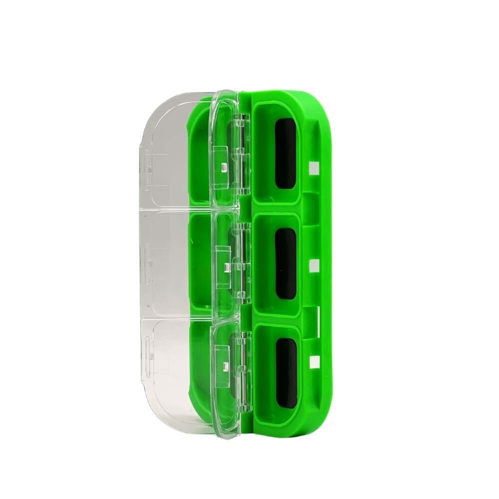 Albastar Elite Manyetik Balıkçılık Aksesuarı Kutusu 6,11 cm x 6,7 cm x 1,2 cm
