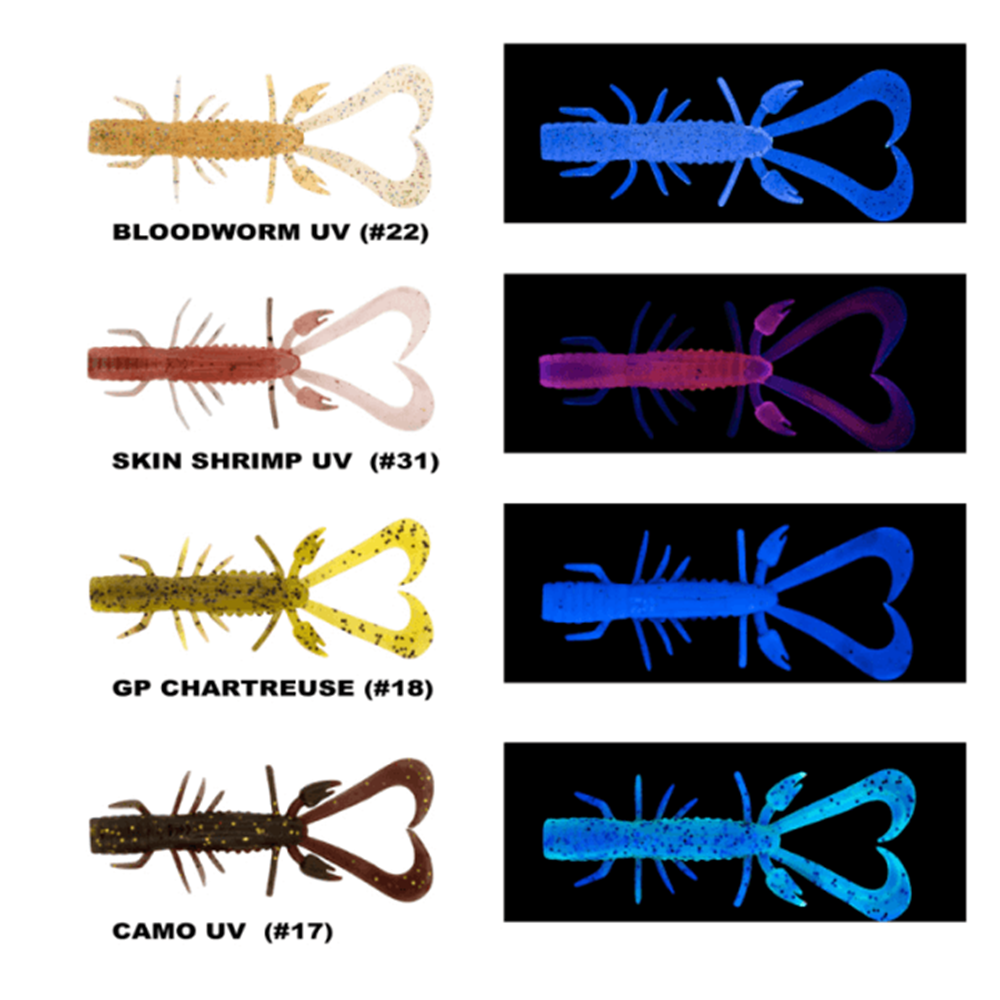 Daiwa Bait Junkie Risky Critter 7.62 Cm Silikon Yem (6 Adet)
