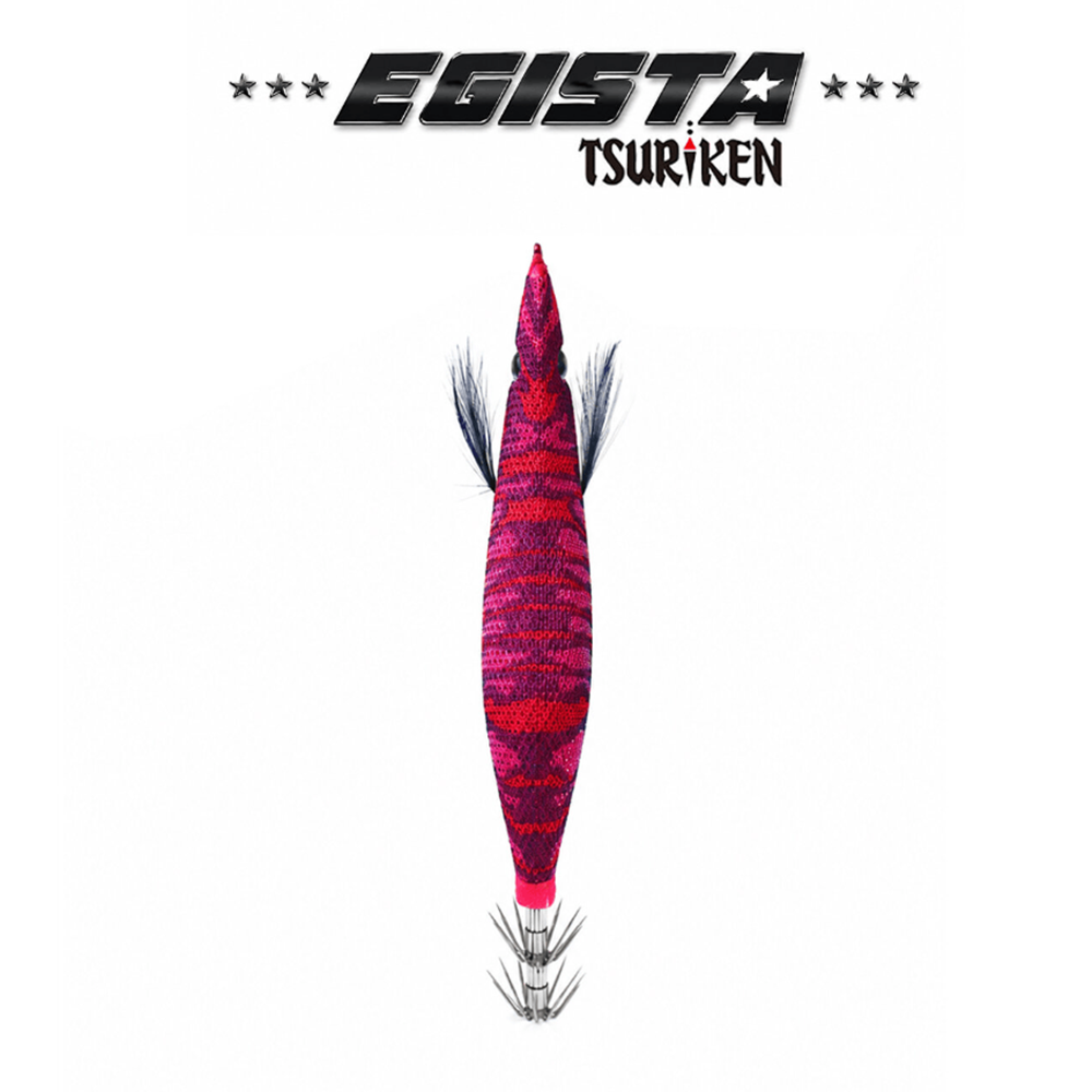 Tsuriken Egista Shallow 3.0 15gr Kalamar Zokası - RED KEIMURA PINK LAME