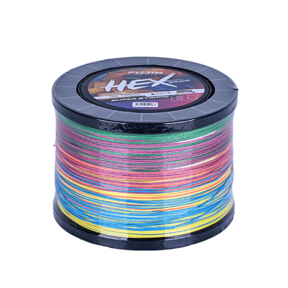 Fujin Hex 8X 1000Mt Multicolor Pe Line İp Misina - 0.30MM