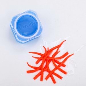 Fujin Mad Worm 9cm LRF Silikonu - FLUORECENT ORANGE