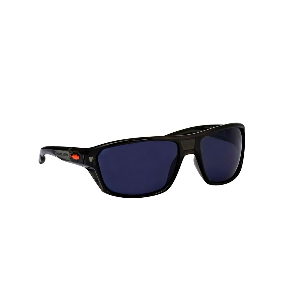 Fujin Pro Angler Polarize Güneş Gözlüğü - BLACK GLASS+ SHINY BLACK FRAME