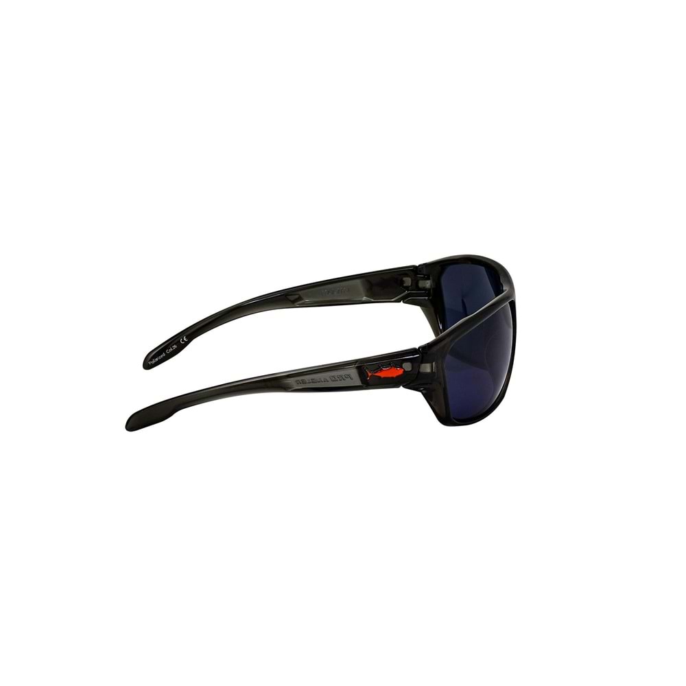 Fujin Pro Angler Polarize Güneş Gözlüğü - BLACK GLASS+ SHINY BLACK FRAME