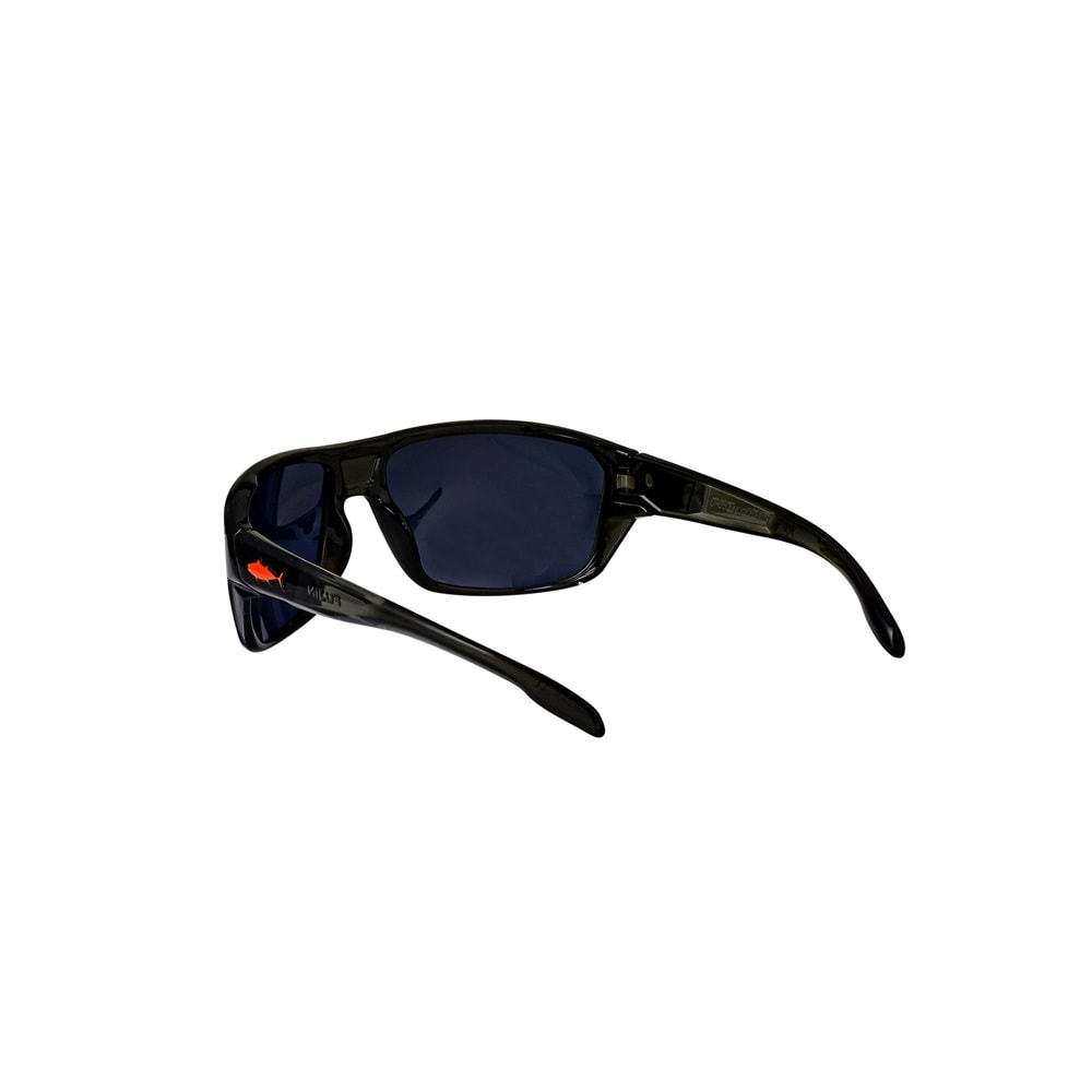 Fujin Pro Angler Polarize Güneş Gözlüğü - BLACK GLASS+ SHINY BLACK FRAME