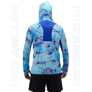 Fujin Pro Angler S24 Buff&Hoodie Echo Fish - XXL