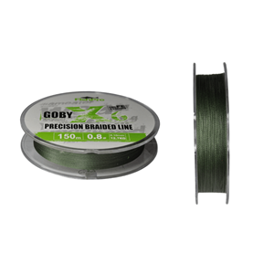 FishPro Goby 150m X6 Dark Green İp Misina - 0.28 MM