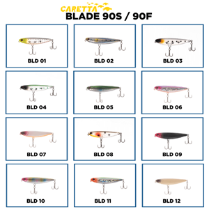Caretta Blade 90S 9 cm 16 g Maket Yem