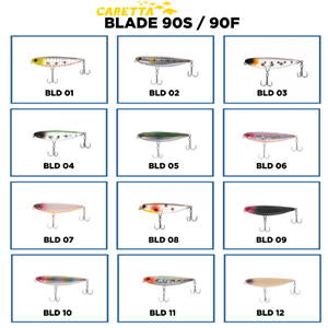 Caretta Blade 90F 9 cm 16 g Maket Yem