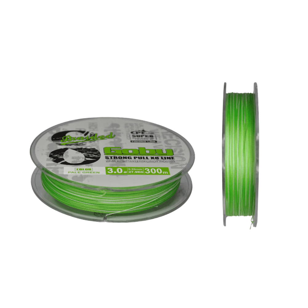 FishPro Goby 300m X8 Pale Green İp Misina - 0.18 MM