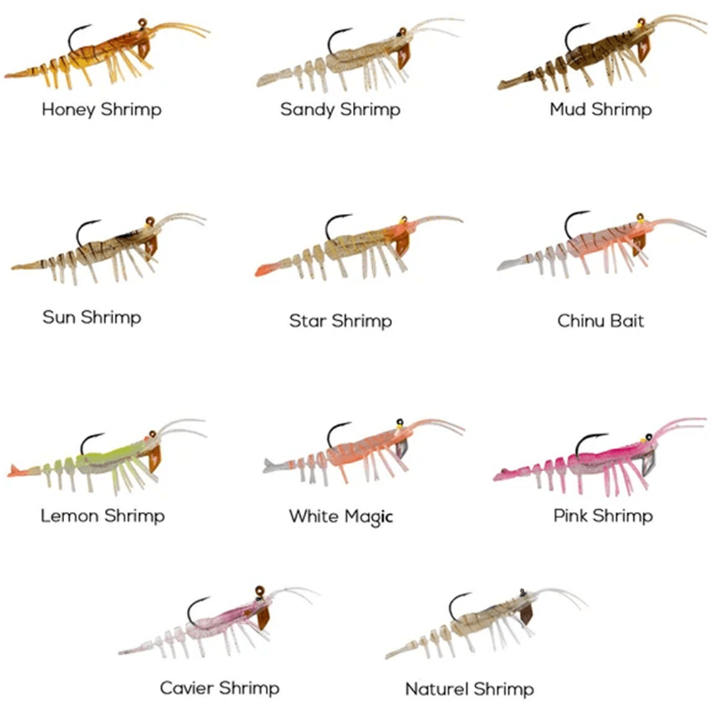 Hanfish Teke Baby Shrimp 5.5 cm 3.8 gr Silikon Karides