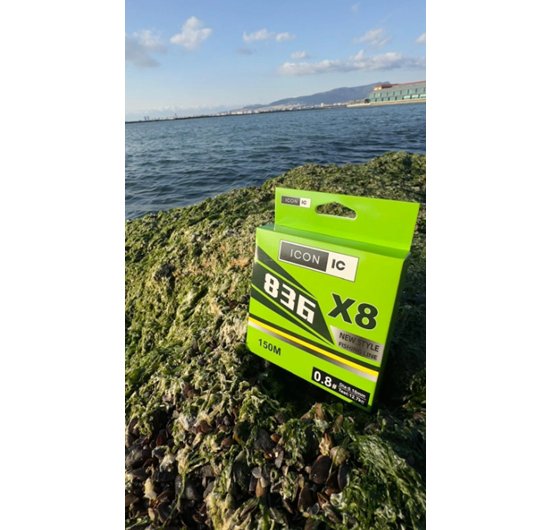 ICON-IC NEO 836 Chartreuse 150m İp Misina | Olta Dükkanı