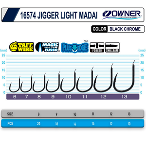 Cultiva 16574 Jigger Light İğne - 13