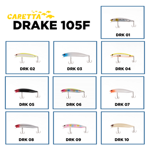 Caretta Drake 105F 10.5 cm 16 g Maket Yem