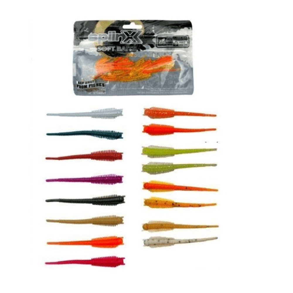 Spiinx Sandworm 6cm 18p Silikon Yem